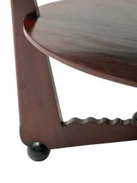 1920s Art Deco Coffee Table by Max Coini in American Walnut